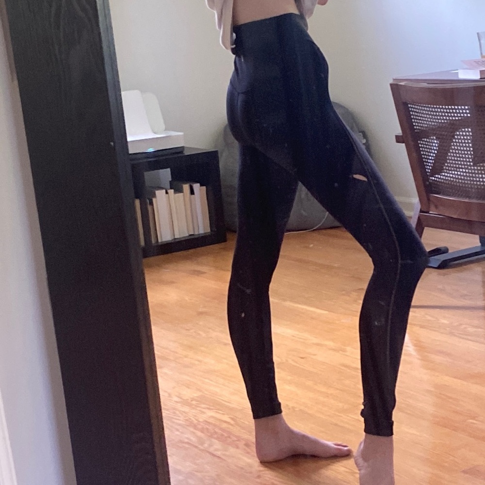 Lululemon Partially Sheer Leggings